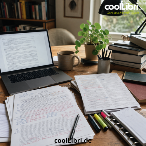 Professionelle Manuskriptüberarbeitung vor dem Buchdruck - coollibri.de