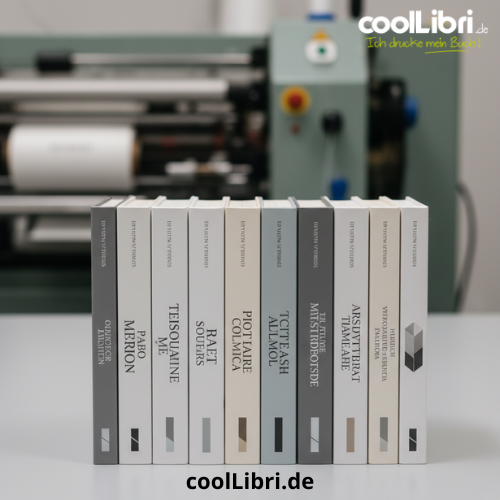 Professionell klebegebundene Softcover-Bücher in moderner Produktion - coollibri.de