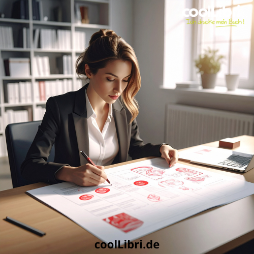 Qualitätskontrolle vor dem Buchdruck - coollibri.de