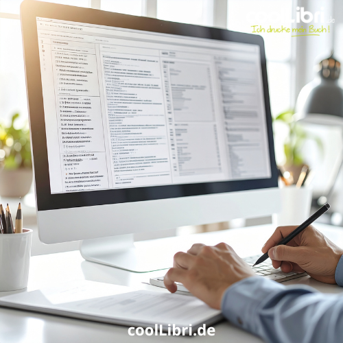 Professionelle Manuskriptvorbereitung - coollibri.de