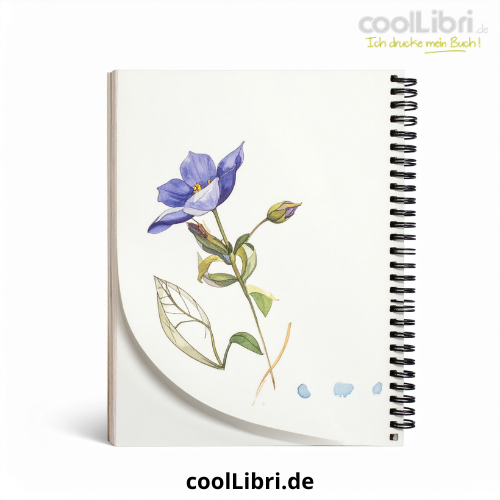Spiralbindung – praktisch, flexibel, flach auflegbar - coollibri.de