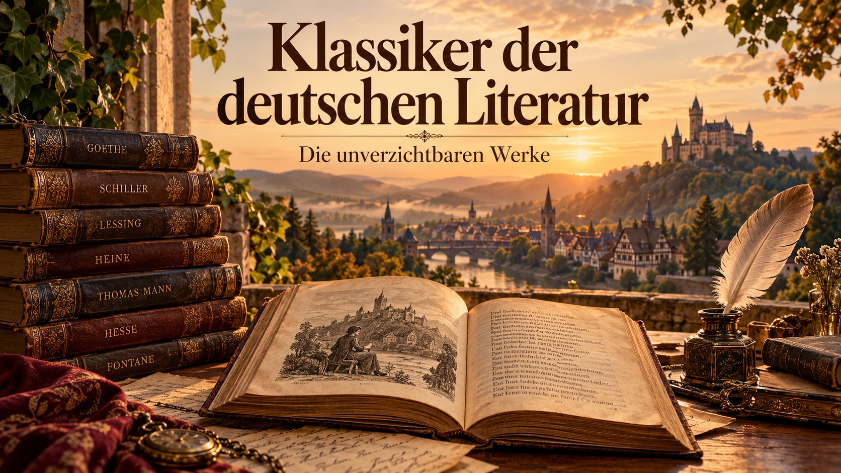 Klassiker der deutschen Literatur: 31 Werke, die man kennen sollte Klassiker der deutschen Literatur: 31 Werke, die man kennen sollte