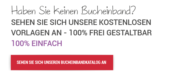 Vorlage für einen Bucheinband